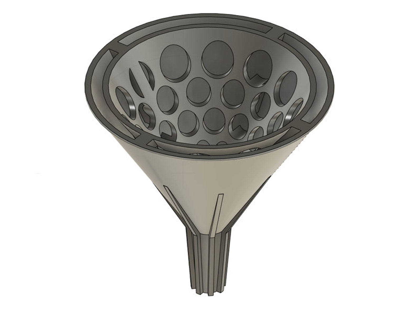 Filtering Funnel STL File Download Etsy UK