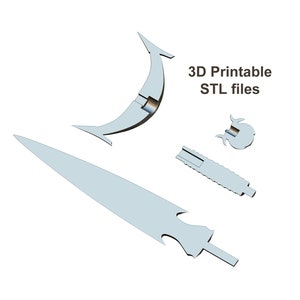 Skyrim Blade mehrune's Razor Downloadable / Printable STL File for 3D ...