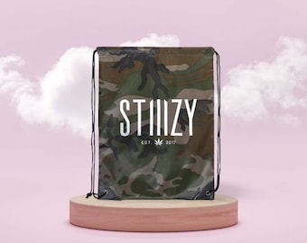 Bolsa con cordón rígida