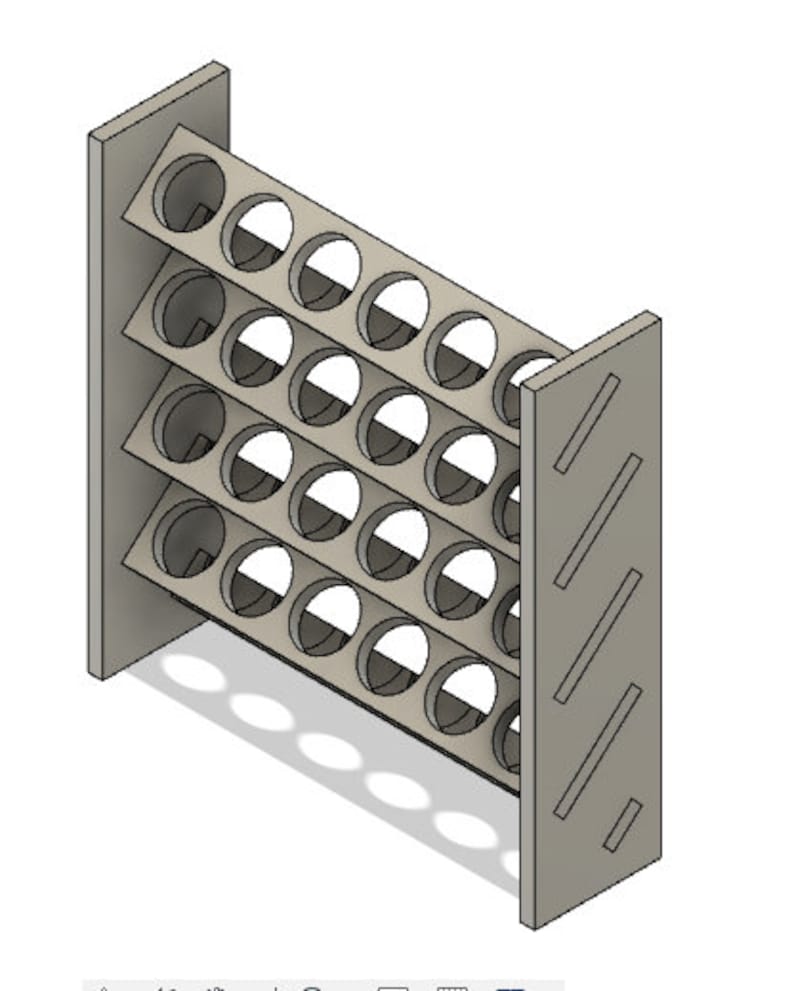 Downloadable File for Spray Can Rack CNC DXF SVG Etsy