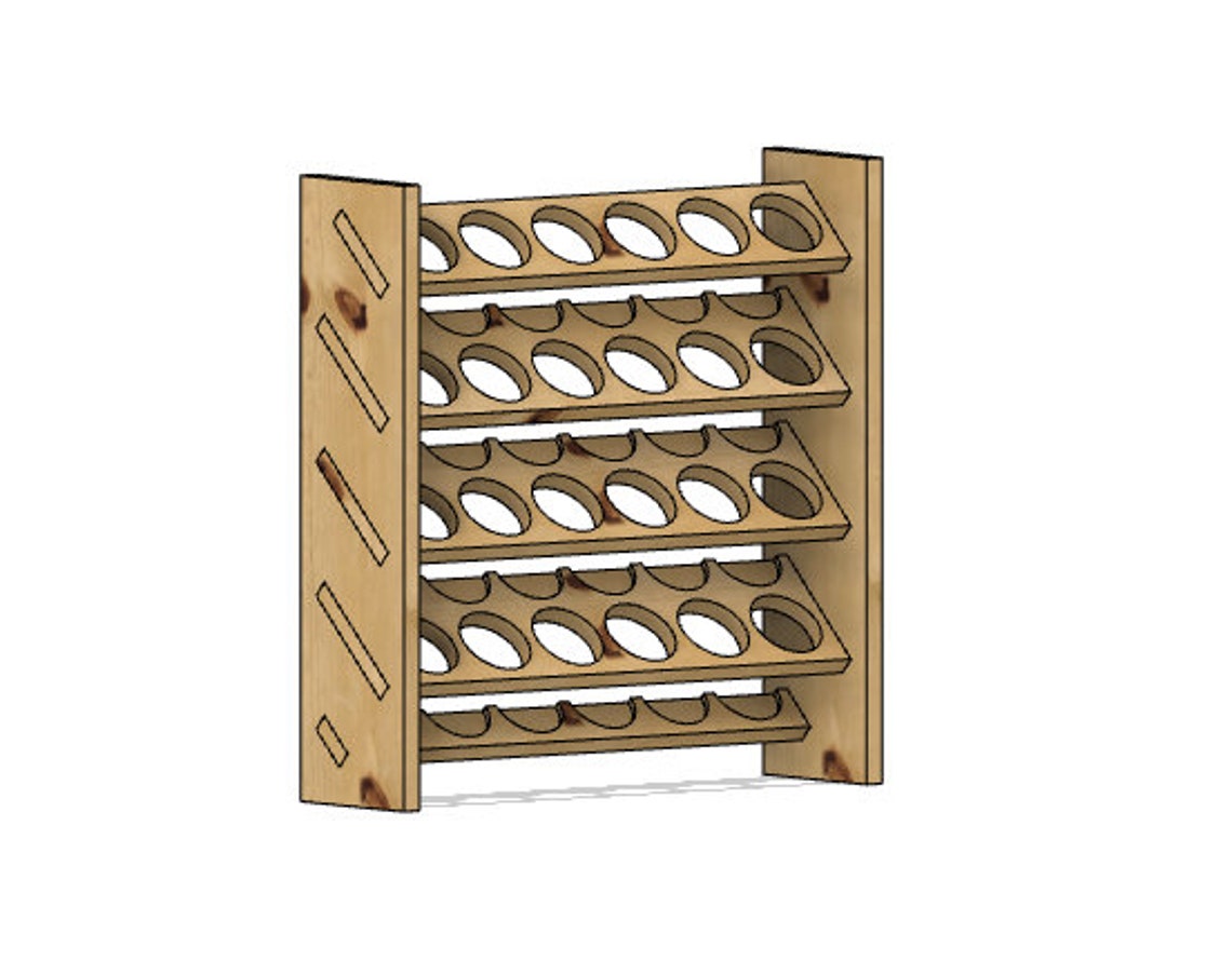 Downloadable File for Spray Can Rack CNC DXF SVG Etsy Ireland