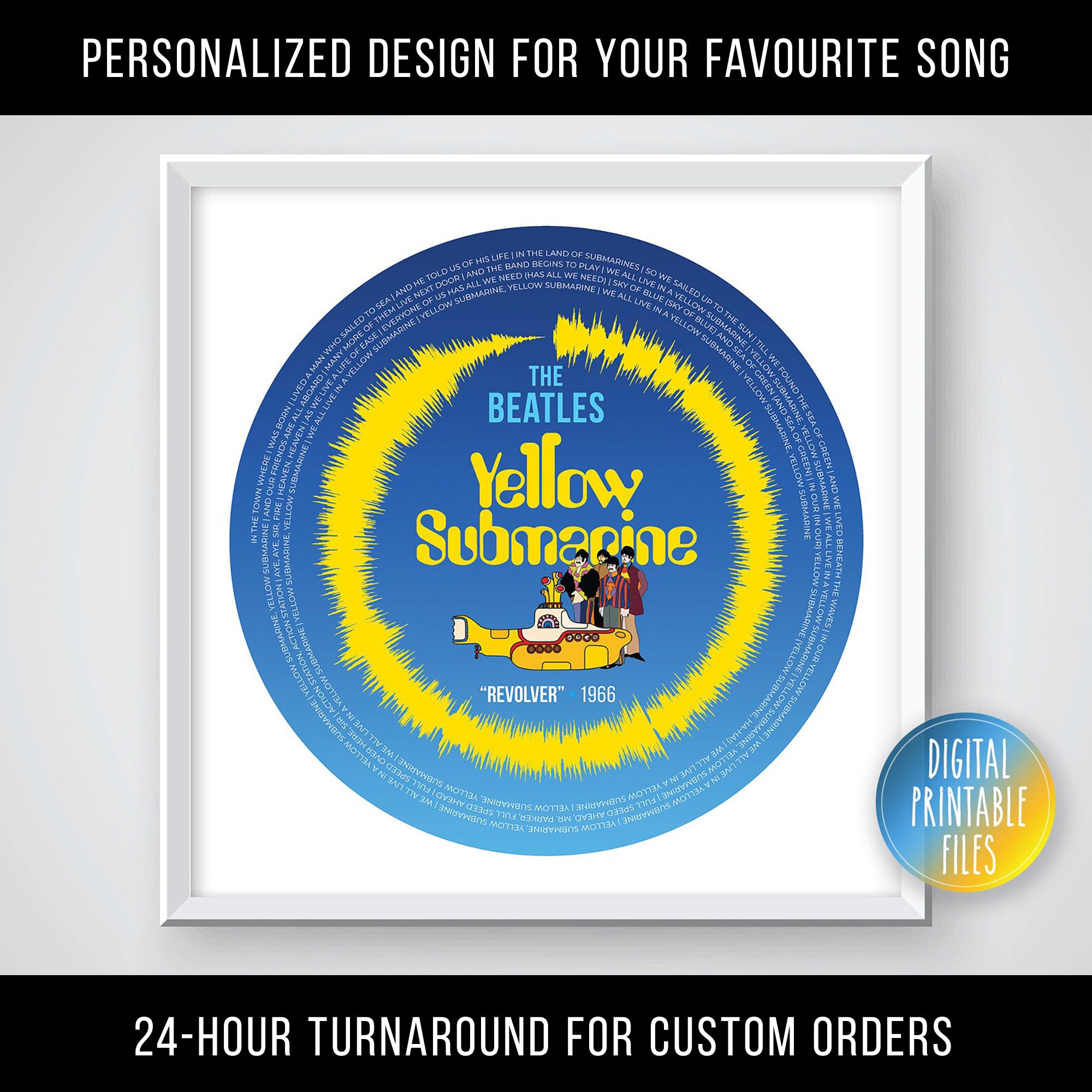 Beatles Yellow Submarine Lyrics
