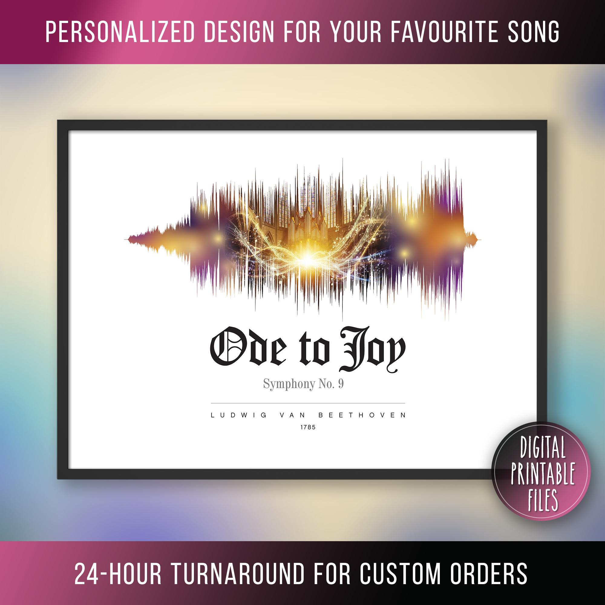 Ode to Joy Print - Etsy