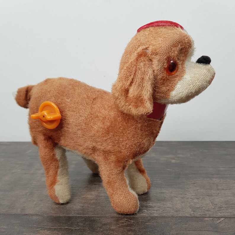 Vintage C1950s Wind up Flipping Dog Toy Working Collectable Etsy