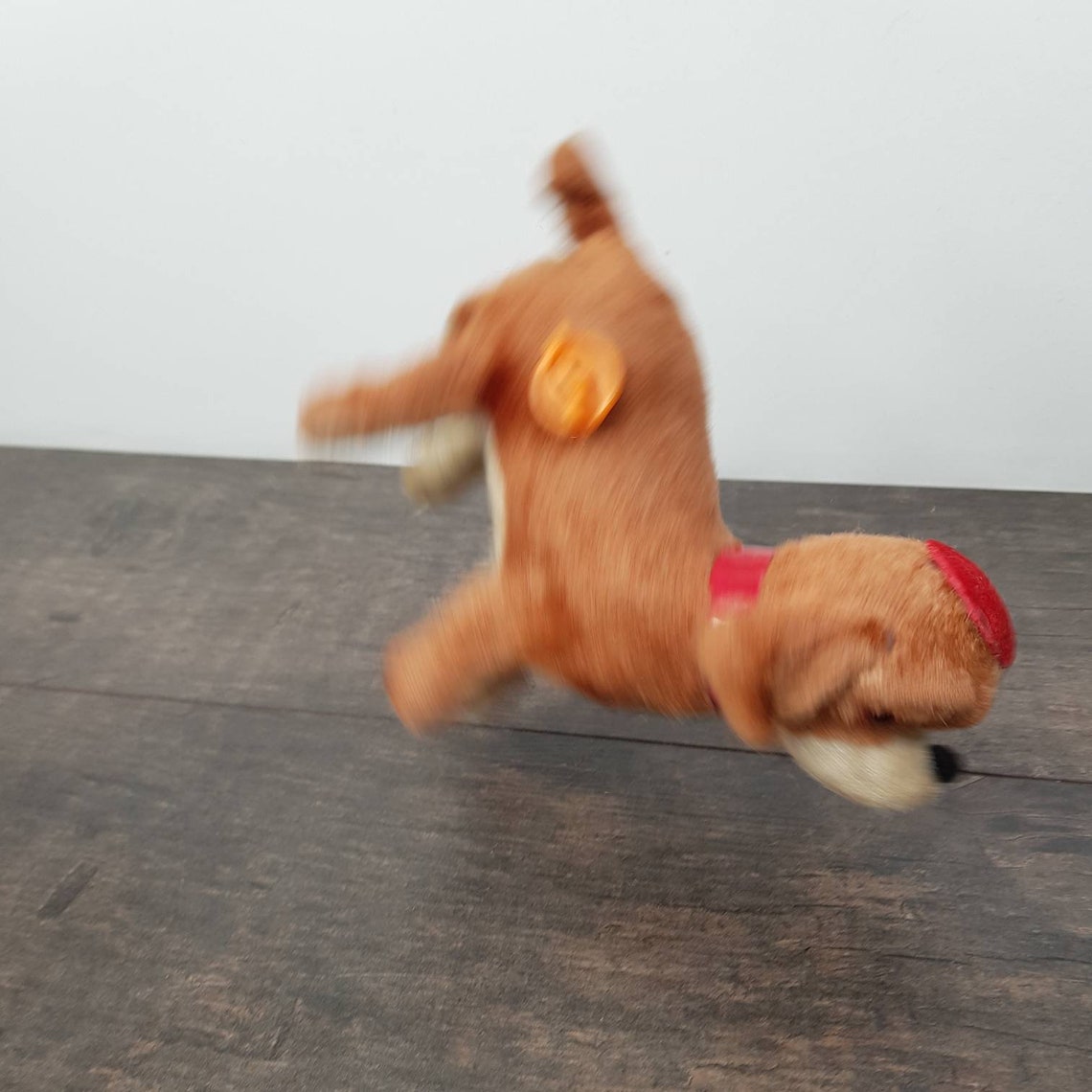 Vintage C1950s Wind up Flipping Dog Toy Working Collectable Etsy