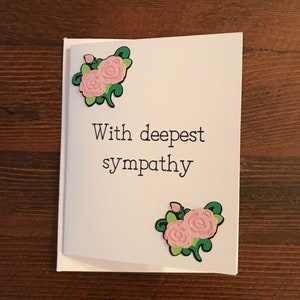 With deepest sympathy