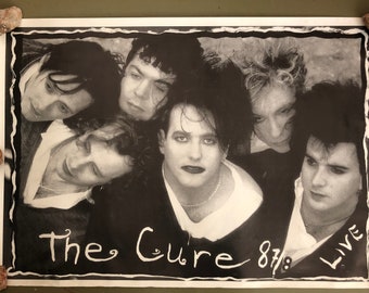 The Cure Tour 1984 - Derived From a Tour Poster for the Cure's 184