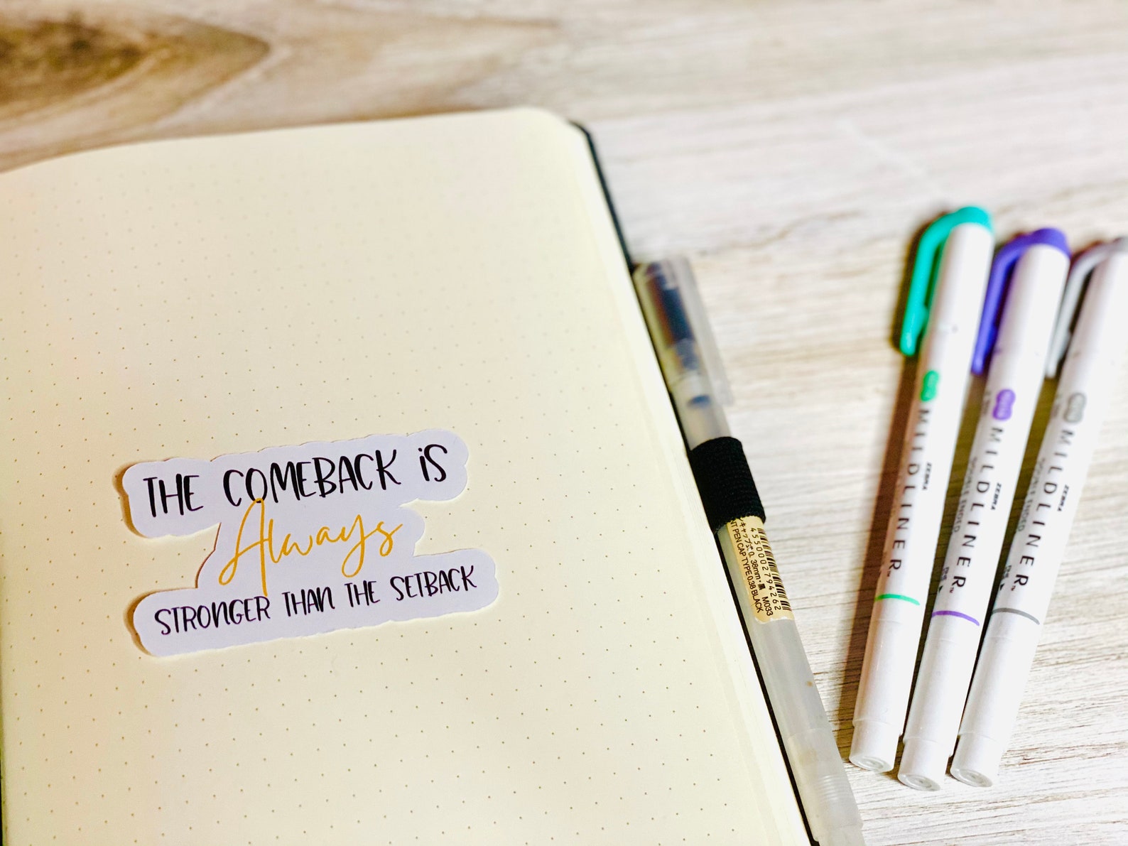 Inspirational Quote Stickers for BUJO Planners Journals Etsy