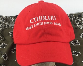 cthulhu baseball cap