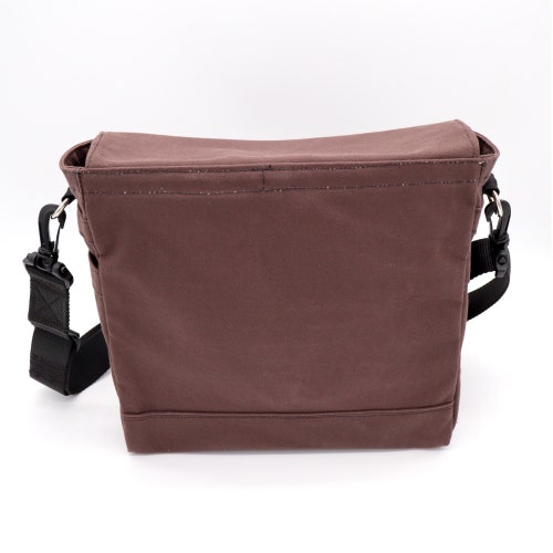 Bushcraft Haversack with Double shops Bottom - Brown Heavy Canvas Satchel - Crossbody Bag - Messenger Bag - Perfect for in town or deep woods