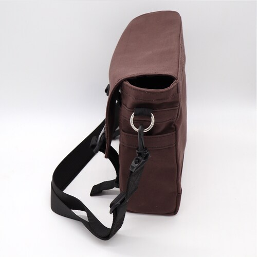 Bushcraft Haversack with Double shops Bottom - Brown Heavy Canvas Satchel - Crossbody Bag - Messenger Bag - Perfect for in town or deep woods