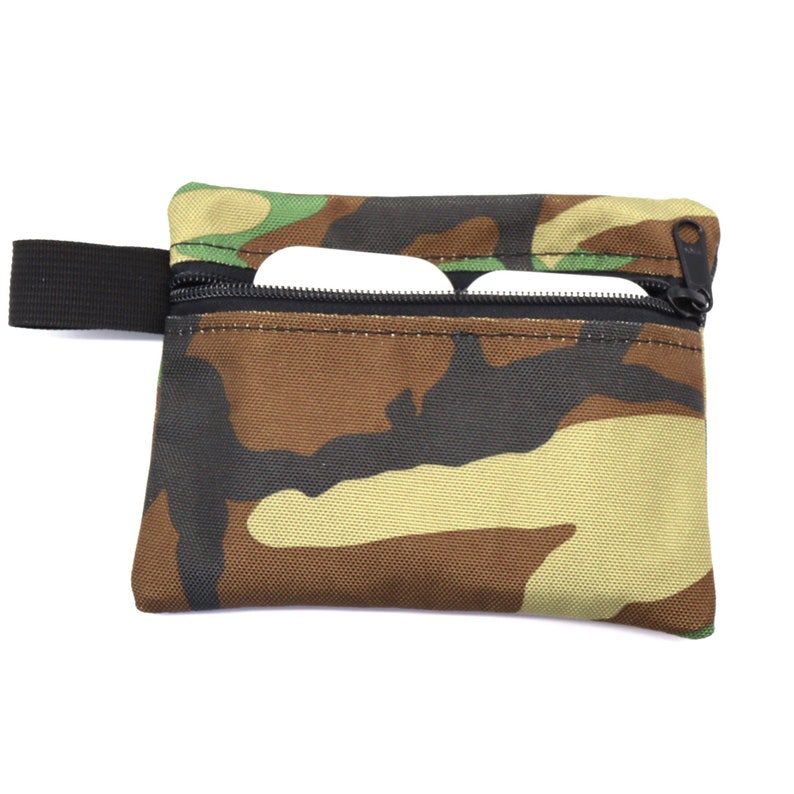 7\u201dx5.5\u201d EDC Pouch Black or Woodland Organize your pack in this durable pouch. Makes a great Fire Kit or First Aid Kit