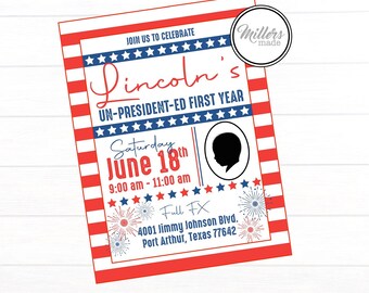 President Invitation - Etsy
