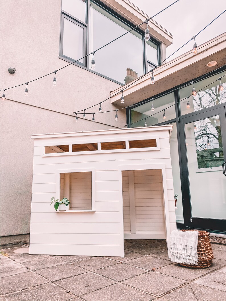 Modern Playhouse Indoor Playhouse Outdoor Playhouse Etsy