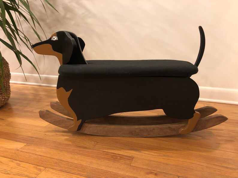 dachshund rocking horse