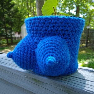Boob Cozy Planter Pot Cover Crochet Pattern