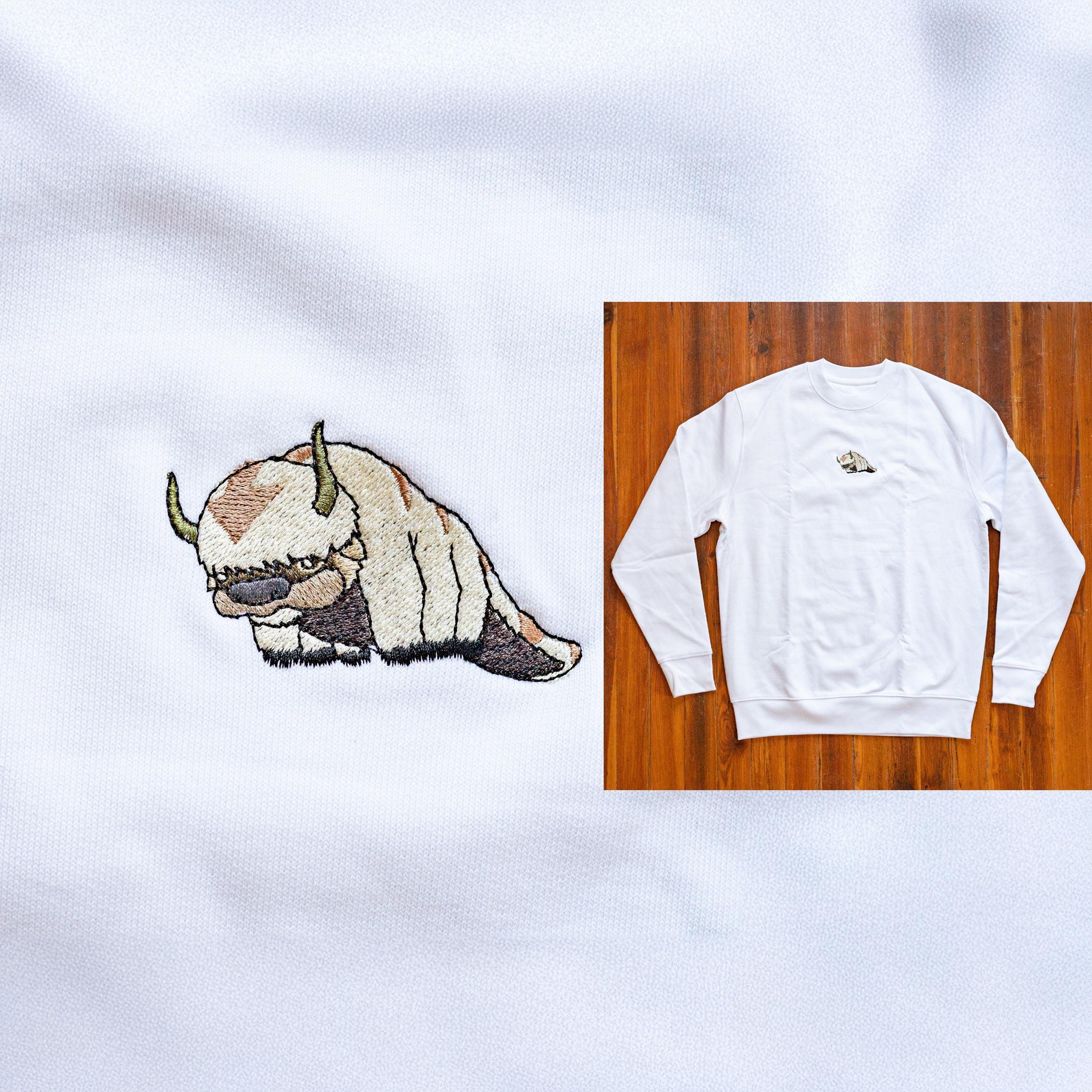 Appa embroidery sweatshirt hotsell