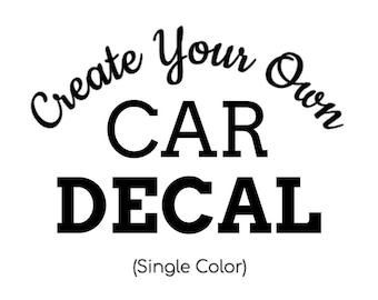 Custom Car Window Banner – Personalized Windshield Vinyl Decal | Custom Text for Cars, Trucks & SUVs