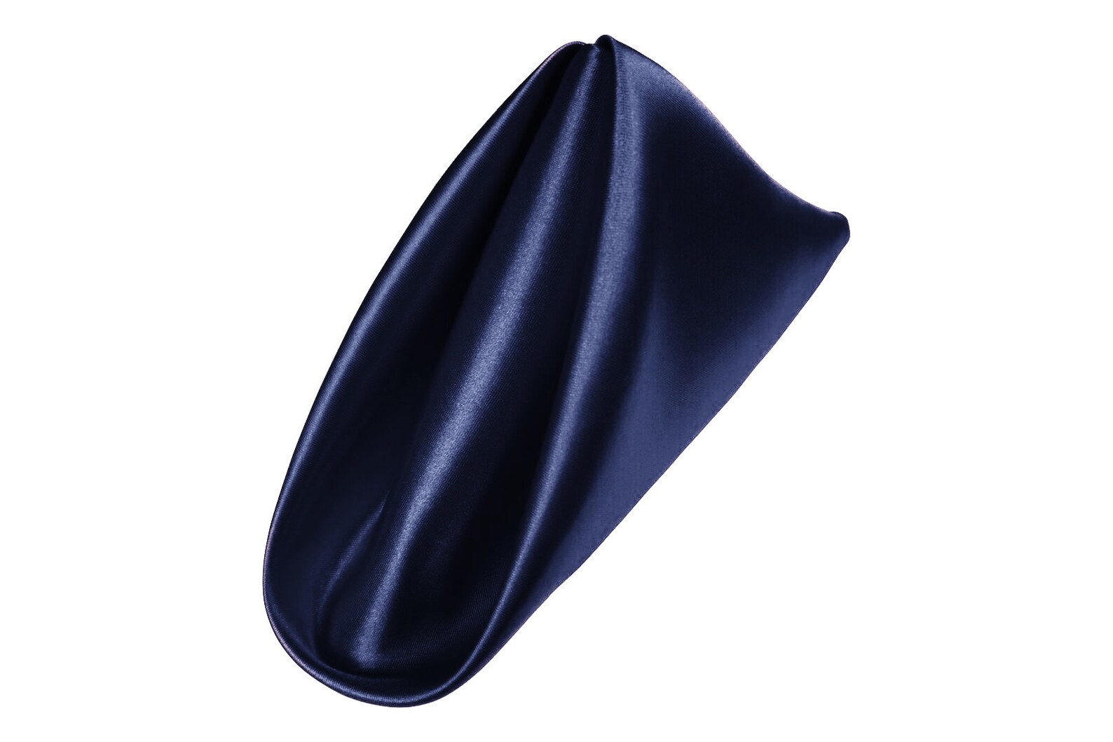 Navy Satin Napkins Pack of 12AGN Elegant Linen Etsy