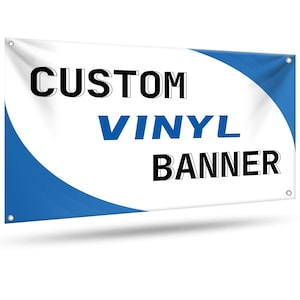 Custom Banner Printing | Personalized Vinyl Signs for Events, Business, Birthdays, Advertising, Outdoor Use & Decorations