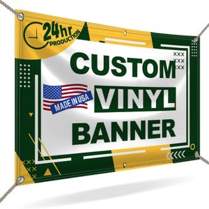 Custom Vinyl Banner: Personalized Event & Business Signage