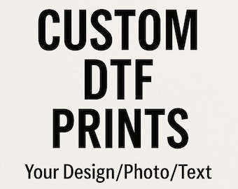 Custom DTF Transfers: Full Color Ready to Press Heat Transfers