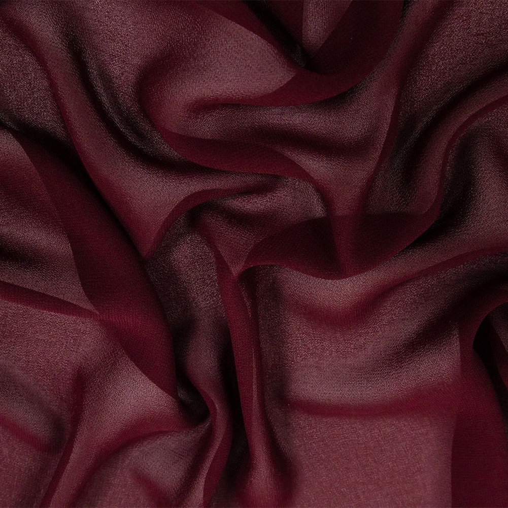 Maroon chiffon fabric deals