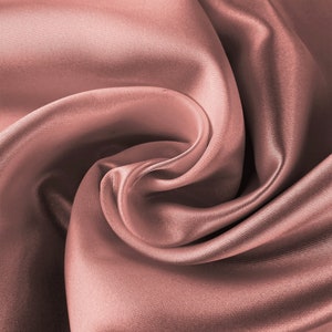 Dusty Rose Satin Fabric 60 inch Wide High Quality