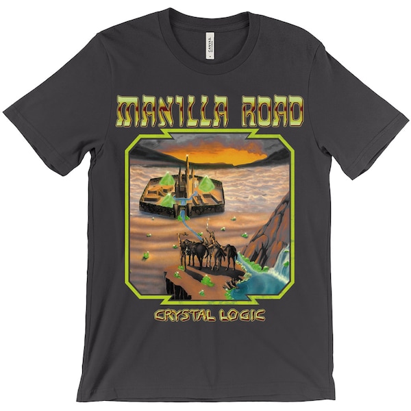 Manilla Road Tshirt Etsy