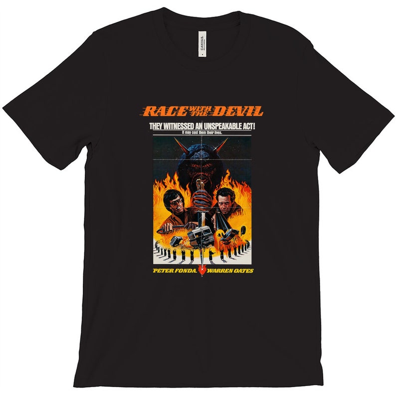 Race With the Devil T-shirt Vintage Cult Movie T Shirts | Etsy