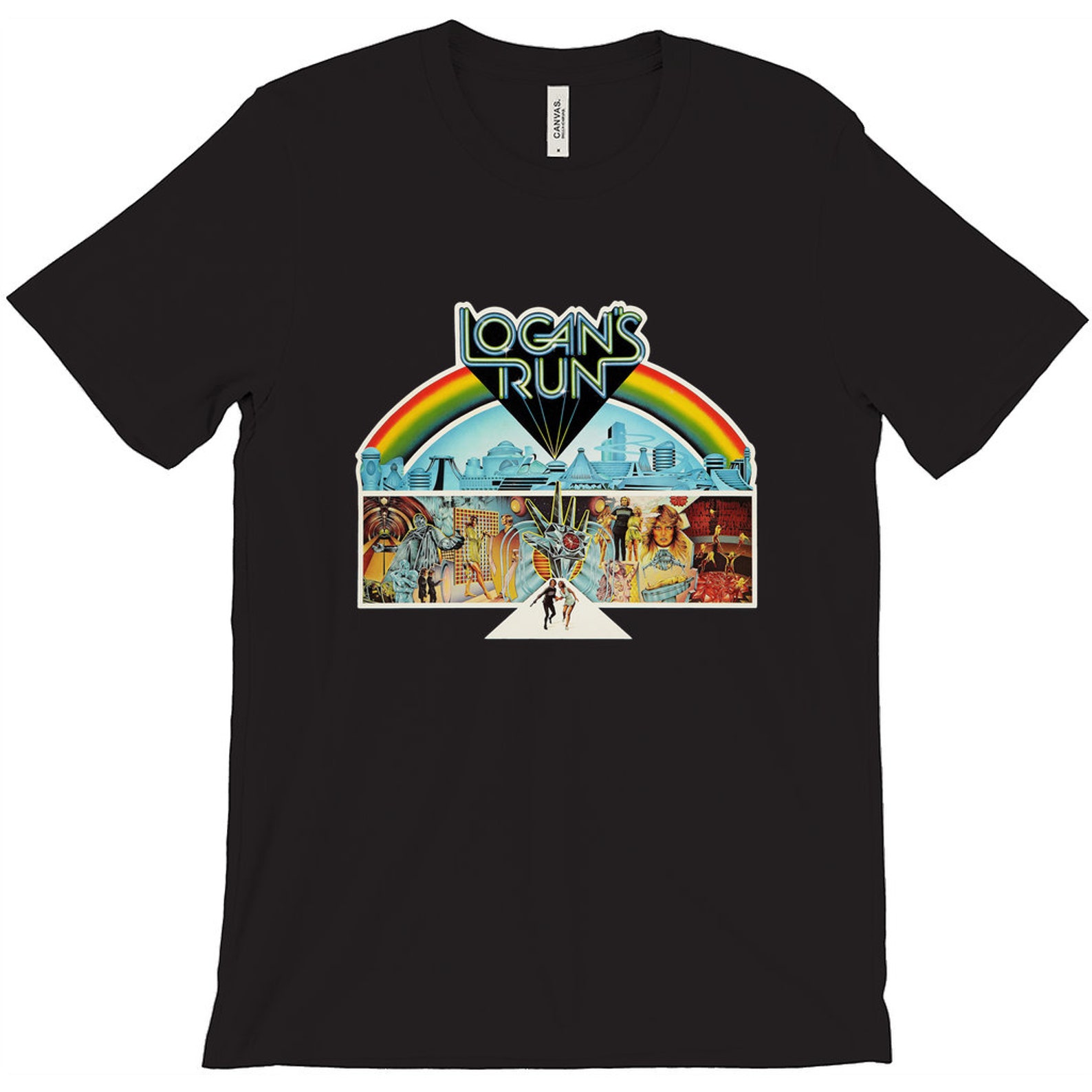 Logan's Run T Shirt, Cult Sci Fi Movie T Shirts - Etsy