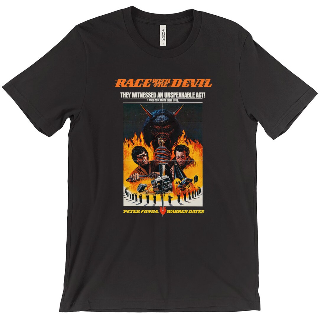 Race With the Devil Tshirt Vintage Cult Movie T Shirts Etsy