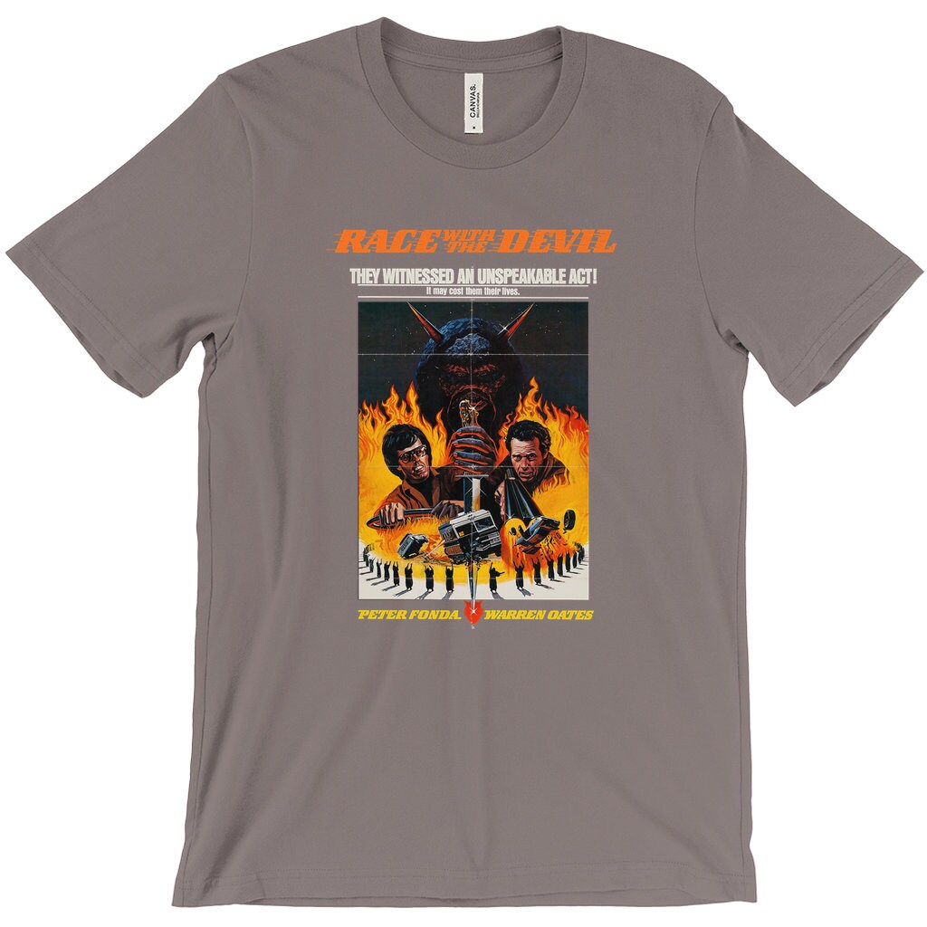 Race With the Devil Tshirt Vintage Cult Movie T Shirts Etsy