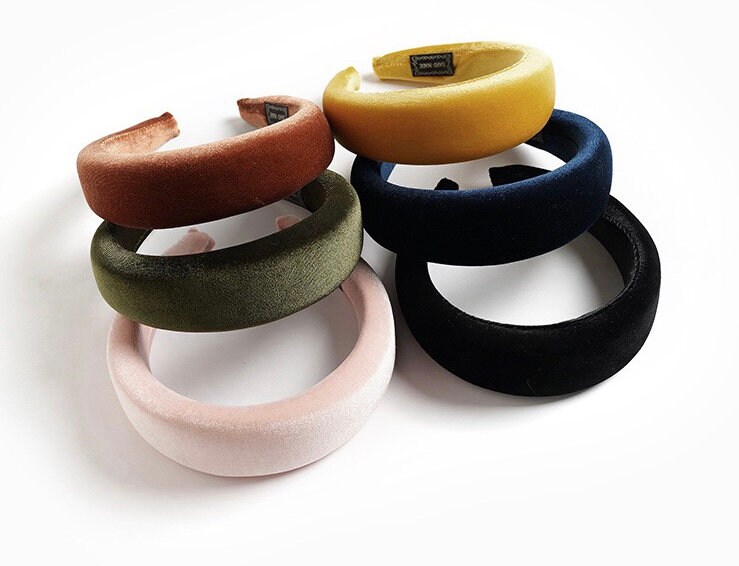 Velvet Padded Head Band|Headbands Women Hair Head Bands|Cute Beauty F…
