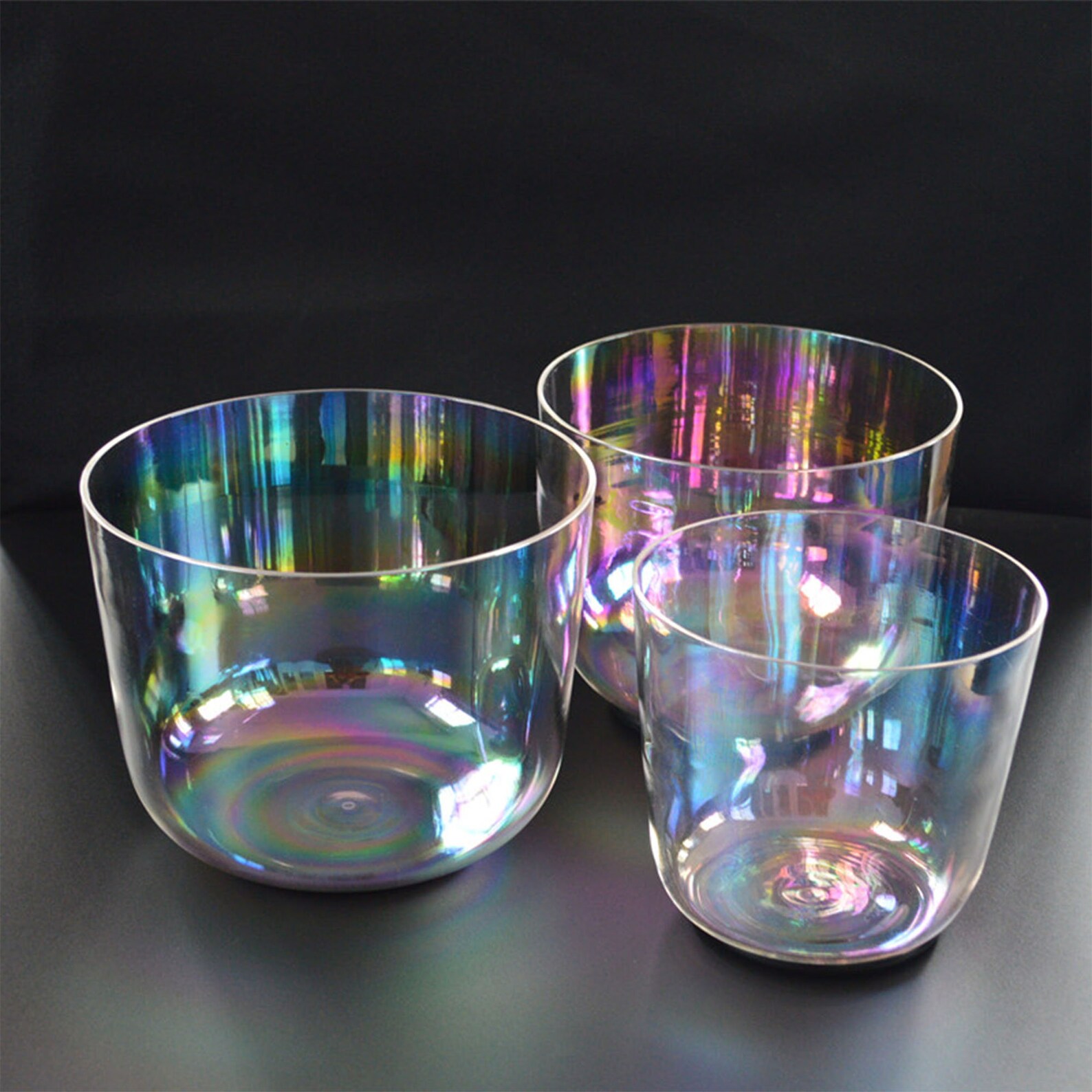 7 Pieces Cosmic Crystal Singing Bowl 3rd Octave/4th Octave Etsy