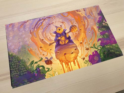 Hunny Wizard Playmat - Etsy
