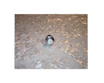 Kit completo de interruptor de apagado momentáneo para guitarra, botón pulsador, montaje empotrado de 10 mm, blanco