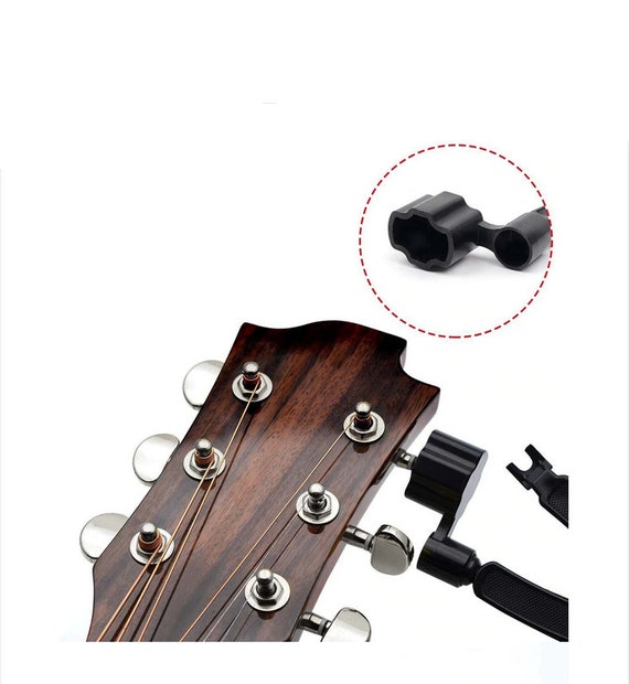 Guitar Peg Winder with String Cutter tool