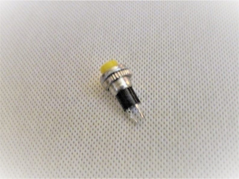 Guitar Momentary Kill Switch Push Button Complete Kit 10MM Flush Mount