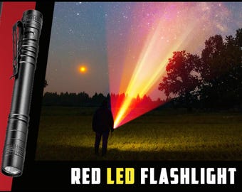 Visore notturno astronomico per astronomia, astrofotografia e feste delle stelle: nuova torcia a LED rossa