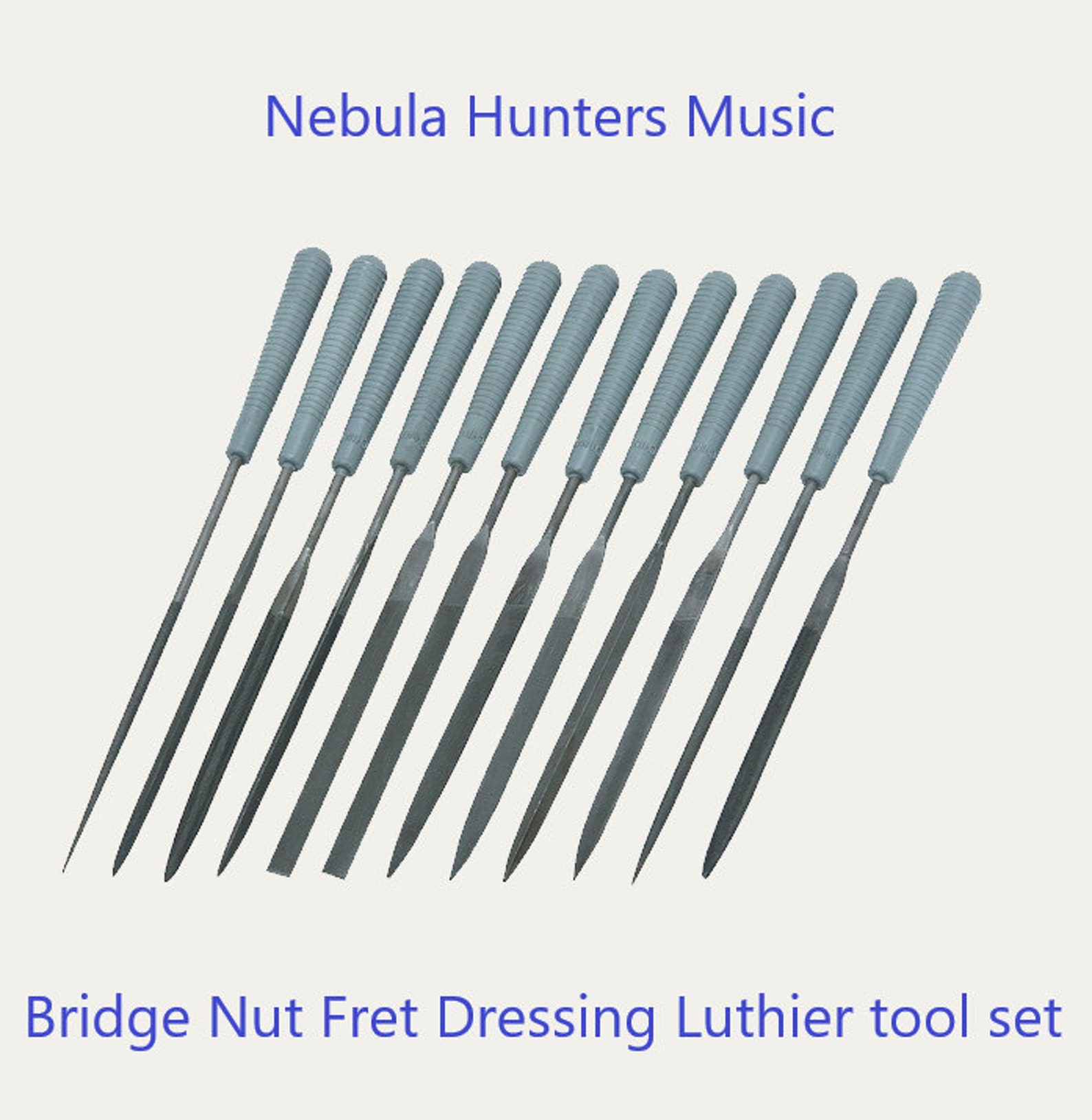 Luthier Needle File Tool Set for Guitar Bridge Nut Slot Fret Etsy