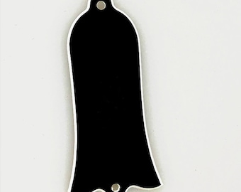 Black Bell Truss Rod 2-Ply 2-Hole Cover for Gibson SG/Les Paul/Bass New