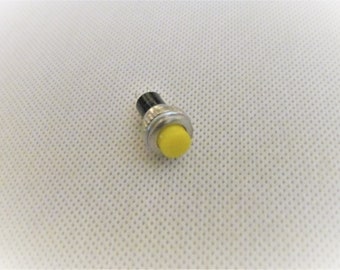 Guitarra Momentary Kill Switch Pulsador Kit Completo 10MM Flush Mount Amarillo