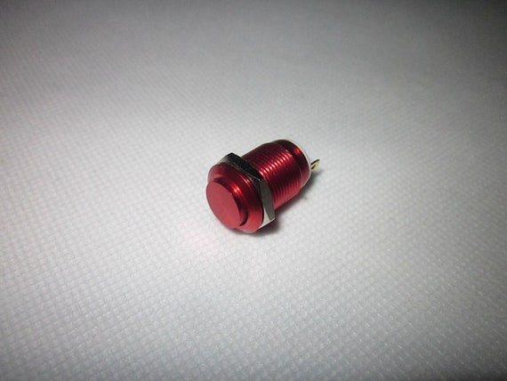 Kill Switch Per Chitarra E Basso Elettrico - 12mm Normalmente Aperto - Argento - Foto 2