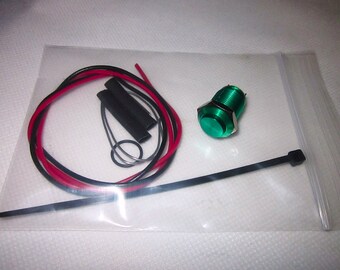 Interruttore Kill Per Chitarra Tesi 12mm LED - Pulsante