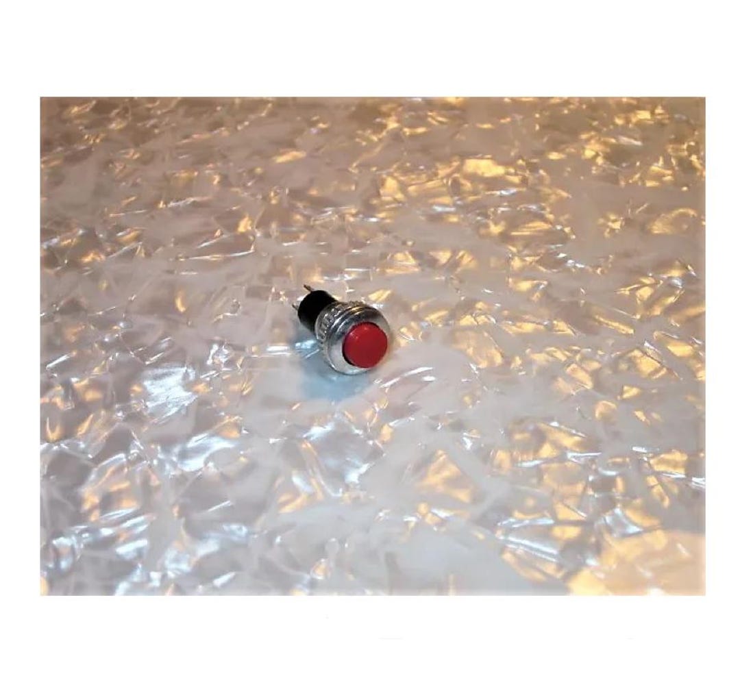 ギター用モーメンタリーキルスイッチ プッシュボタン コンプリート