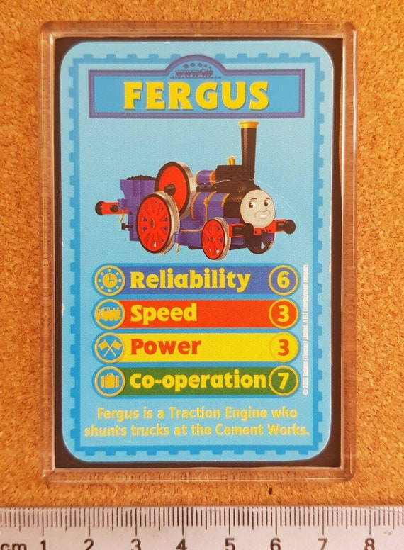 Top Trumps Playing Card Thomas Tank Engine & Friends Characters ANNIE Fridge Magnet