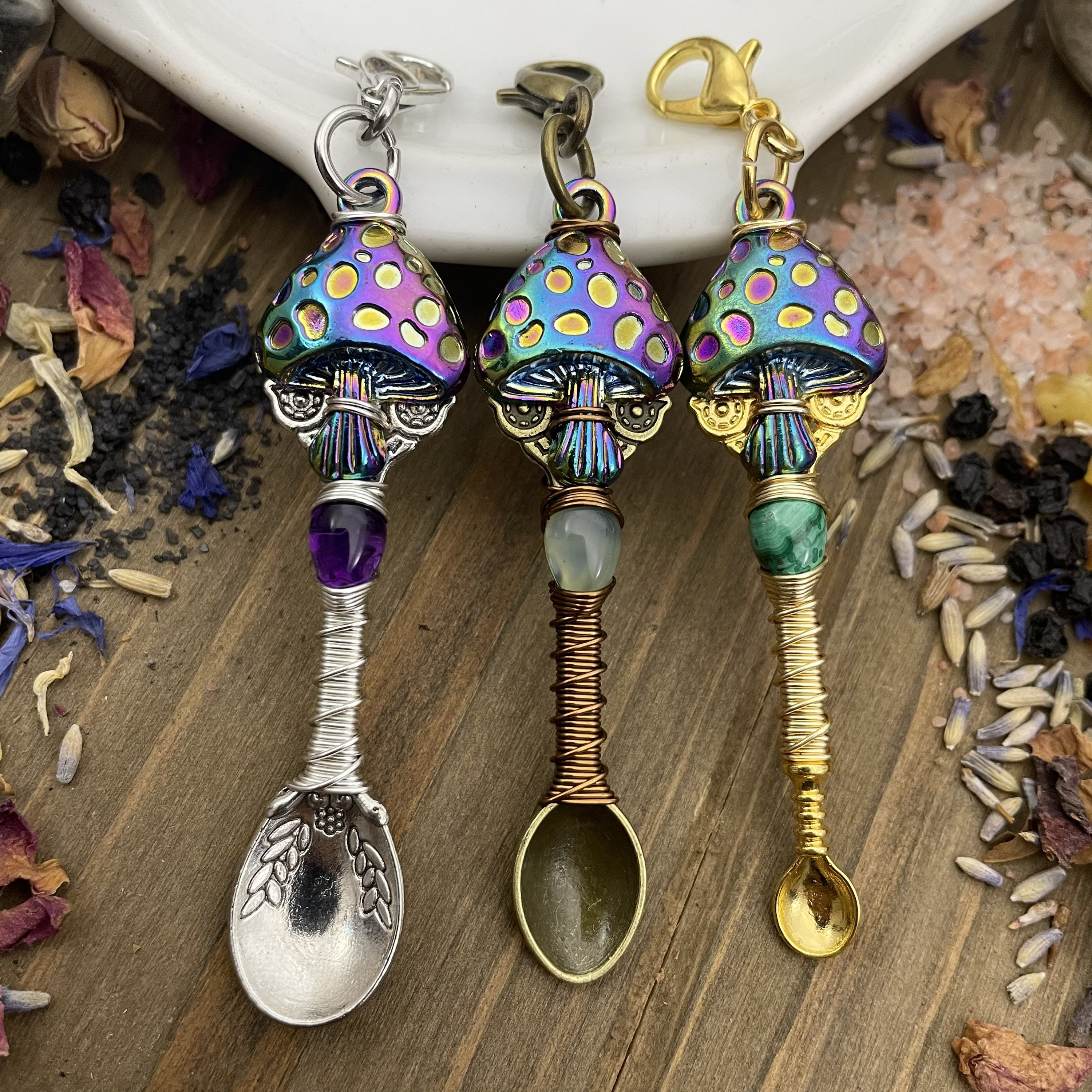 Snuff Spoon Necklaces Customized Pendant