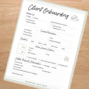 Real Estate Template | Buyer | Seller | New Client Templates | Realtor Presentation | Buyer Seller Consultation | New Client | Onboarding