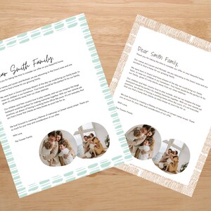 Plantilla de carta de comprador a vendedor / Plantilla de compradores de vivienda / Carta de amor al vendedor / Carta de oferta al vendedor / Carta de amor de los compradores